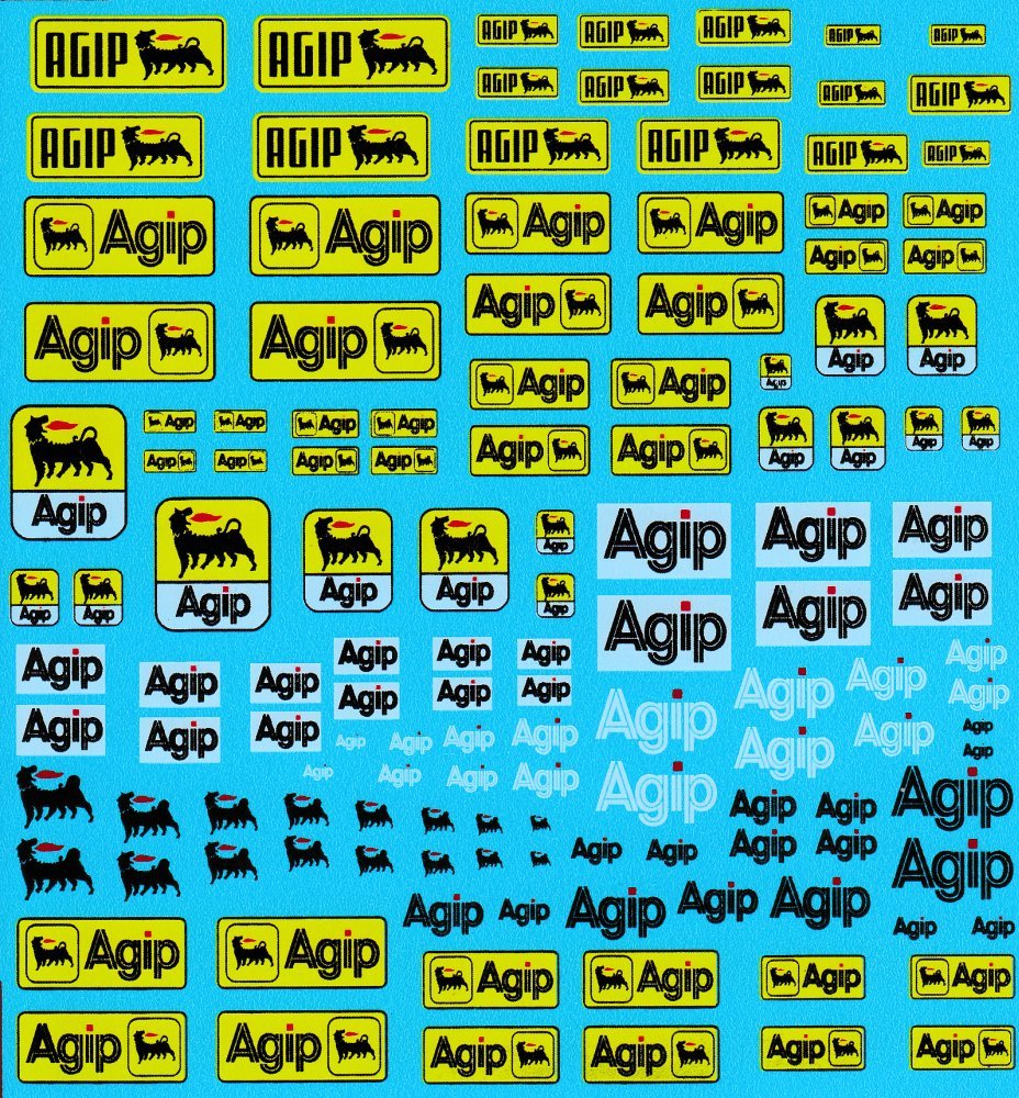 Agip Diverse St Rrelser Decals Decals Skala Modelskibet Dk