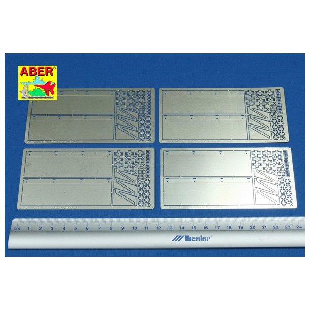 Side fenders for Tiger I, Ausf.E