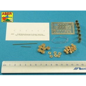 Smoke Discharges for German Tanks like, Tiger I, Panther D, Puma, Luchs, Stug IIIG