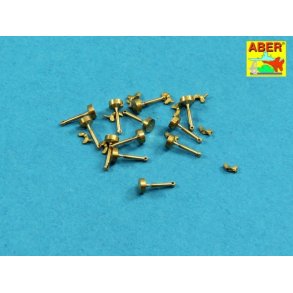 Wing nuts with turned bolt x 12 pcs.