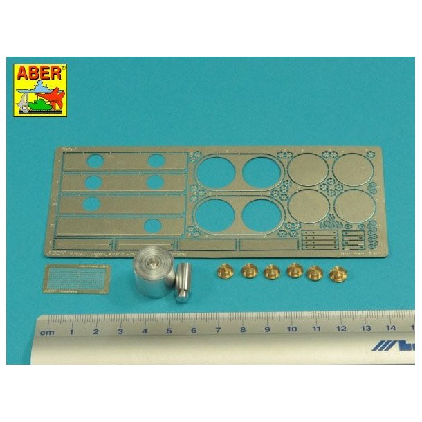Tiger I, E Tunisia 501 abt.- Air filter covers