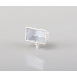 Halogen dkslys 10 mm med LED, 2 stk.