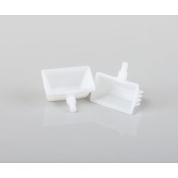 Halogen dkslys 10 mm med LED, 2 stk.