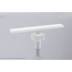 Radar 74 mm med elmotor