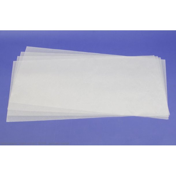 Japanpapir, hvidt. 1250  600 mm. 21 gram/m - 10 ark