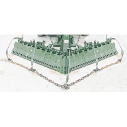 Indicator and Chain Assembly for M1132 Stryker Engineer Squad Vehicle Surface Mine Plow