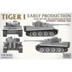 Tiger I Early Pz.Kpfw. VI Ausf. E, skala 1/16