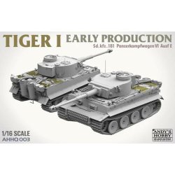 Tiger I Early Pz.Kpfw. VI Ausf. E, skala 1/16