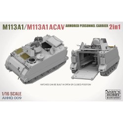 M113 U.S. Armored Personnel Carrier, skala 1/16