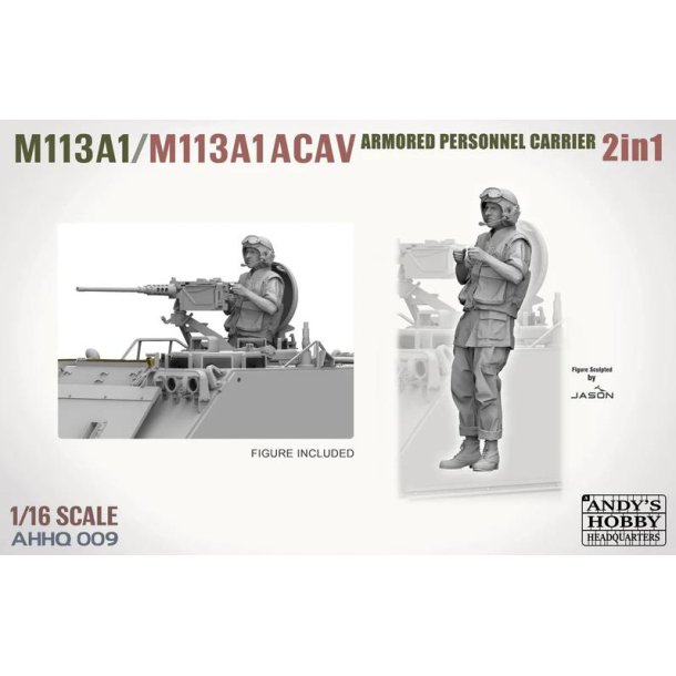 M113 U.S. Armored Personnel Carrier, skala 1/16