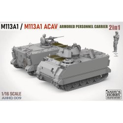 M113 U.S. Armored Personnel Carrier, skala 1/16