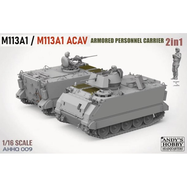M113 U.S. Armored Personnel Carrier, skala 1/16