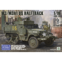 M3 / M3A1 U.S. Halftrack 2, skala 1/16