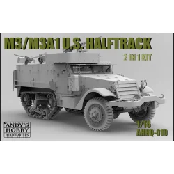 M3 / M3A1 U.S. Halftrack 2, skala 1/16