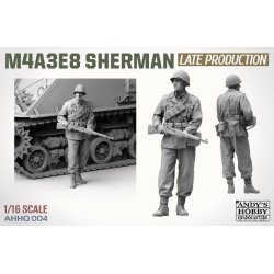 M4A3E8 Sherman Easy Eight - Late War/Korean War, skala 1/16