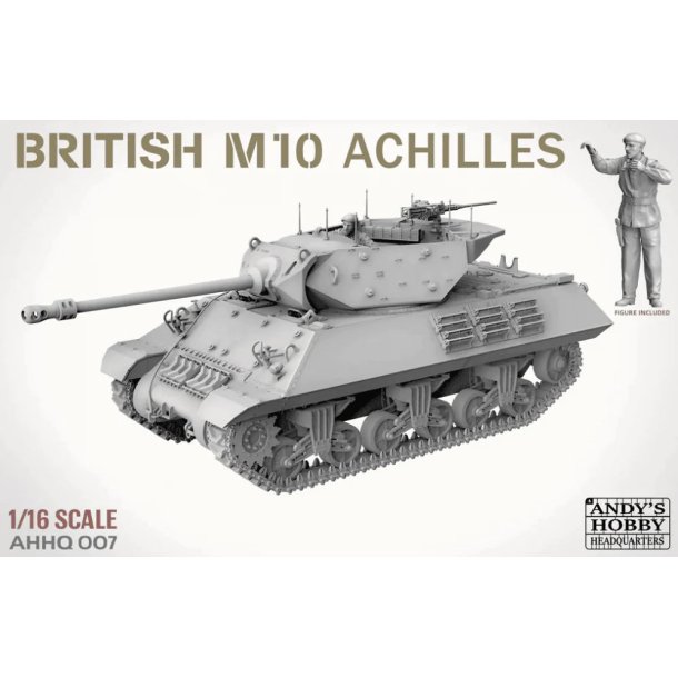 British M10 &acute;Achilles&acute; IIc Tank Destroyer, skala 1/16