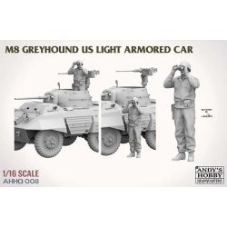 M8 Greyhound US light Armored Car, skala 1/16