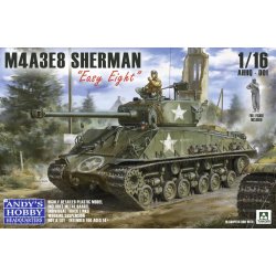 M4A3E8 Sherman &acute;Easy Eight&acute; (inkl. weathering-st), skala 1/16
