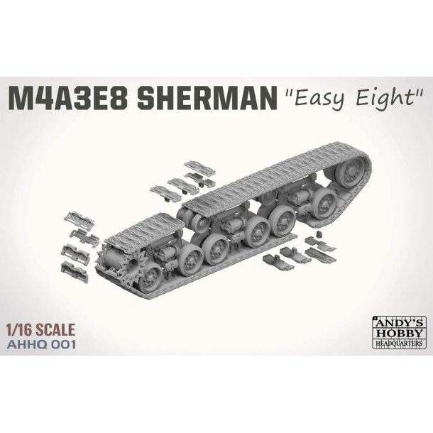 M4A3E8 Sherman &acute;Easy Eight&acute; (inkl. weathering-st), skala 1/16