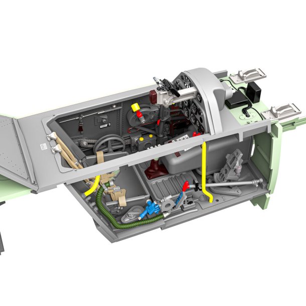 Messerschmitt Bf109G-5/6, skala 1/24