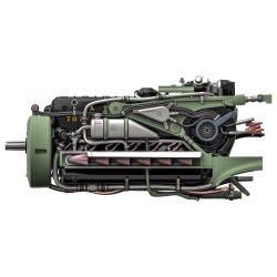 Messerschmitt Bf109G-5/6, skala 1/24