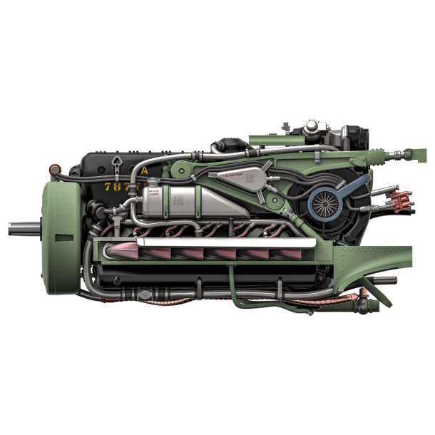 Messerschmitt Bf109G-5/6, skala 1/24