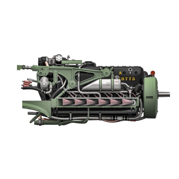 Messerschmitt Bf109G-5/6, skala 1/24