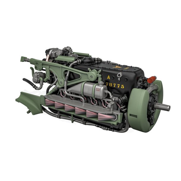 Messerschmitt Bf109G-5/6, skala 1/24