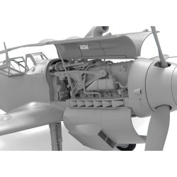 Messerschmitt Bf109G-5/6, skala 1/24