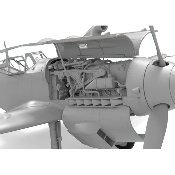 Messerschmitt Bf109G-5/6, skala 1/24