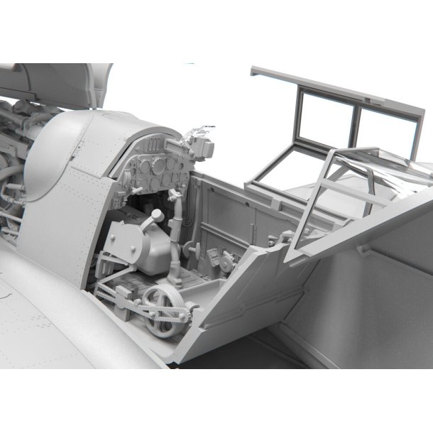 Messerschmitt Bf109G-5/6, skala 1/24