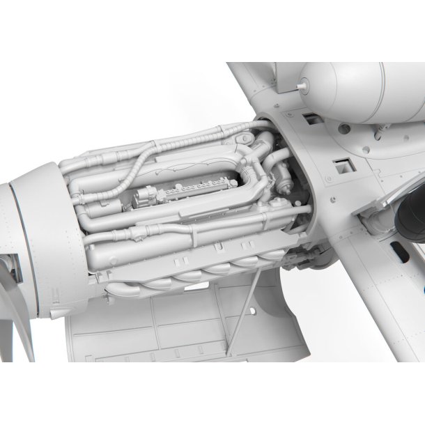 Messerschmitt Bf109G-5/6, skala 1/24