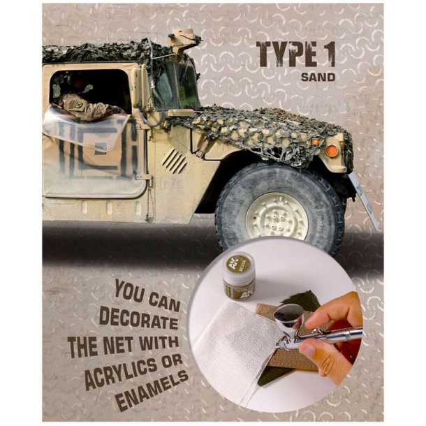 Camouflage Net Sand Type 1