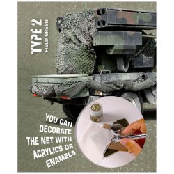 Camouflage Net Field Green Type 1