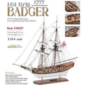 HM Brig Badger 1777