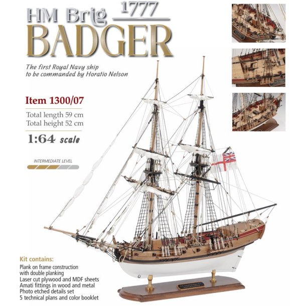 HM Brig Badger 1777