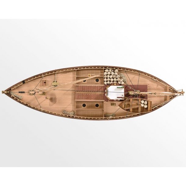 Skotsk fiskekutter Fifie, skala 1/32