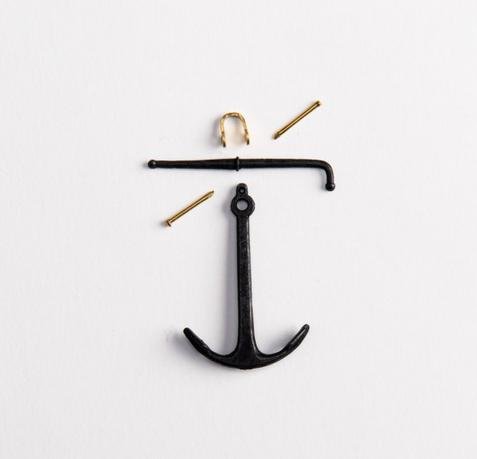 Admirals-anker, 30 mm - Anker og ankerspil - Modelskibet.dk