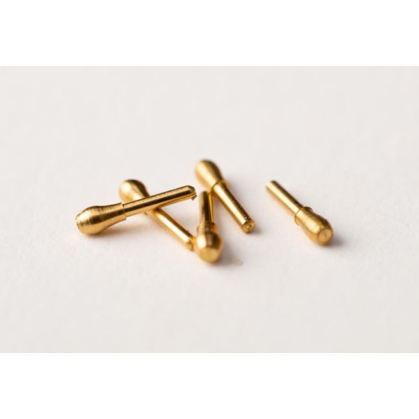 Kofilnagler 5 mm i messing, 20 stk. 