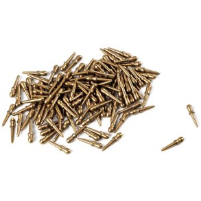 Kofilnagler 9 mm i bronzebelagt messing, 20 stk.