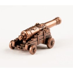 Kanon med lavet, bronze. 30 mm
