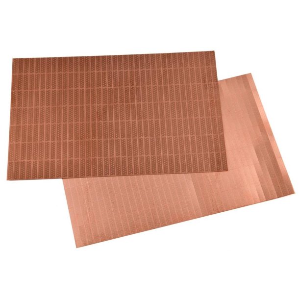 Kobberforhudning, fototsede plader, 5 x 17 mm, 100 stk.