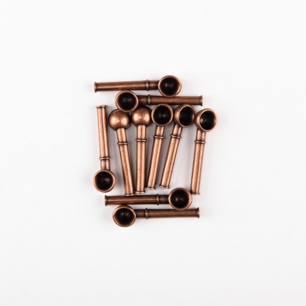 Ventiler i metal, 45 mm. 2 stk.