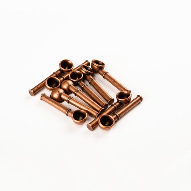 Ventiler i metal, 45 mm. 2 stk.