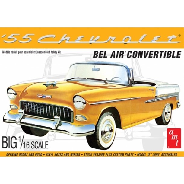 Chevy Bel Air Convertible 1955, skala 1/16