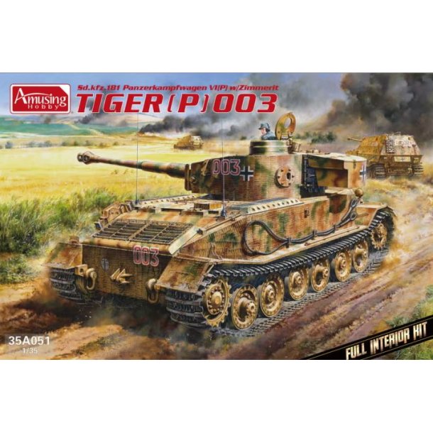 PzKpfwg.VI Tiger(P) 003 w/Zimmerit