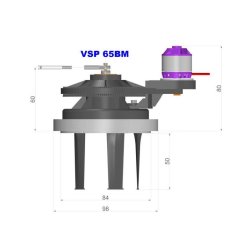 Voith-Schneider VSP 65BM fremdrivningssystem - brstels