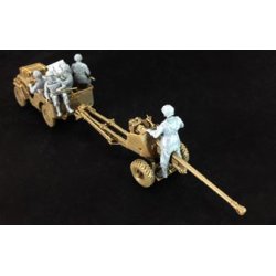 6 Pdr. Anti-Tank Gun (Airborne) with 1/4 ton jeep
