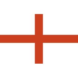  St Georges Cross (Command Flag White Squadron), strrelse D - 50 mm