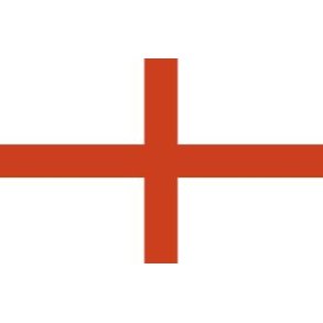  St Georges Cross (Command Flag White Squadron), strrelse D - 50 mm